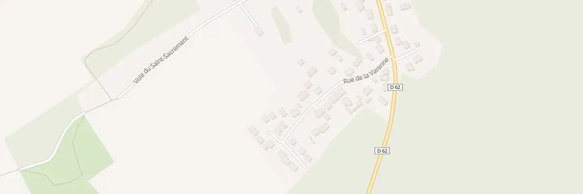Plan du 12 Rue de la Varenne à Mogneville