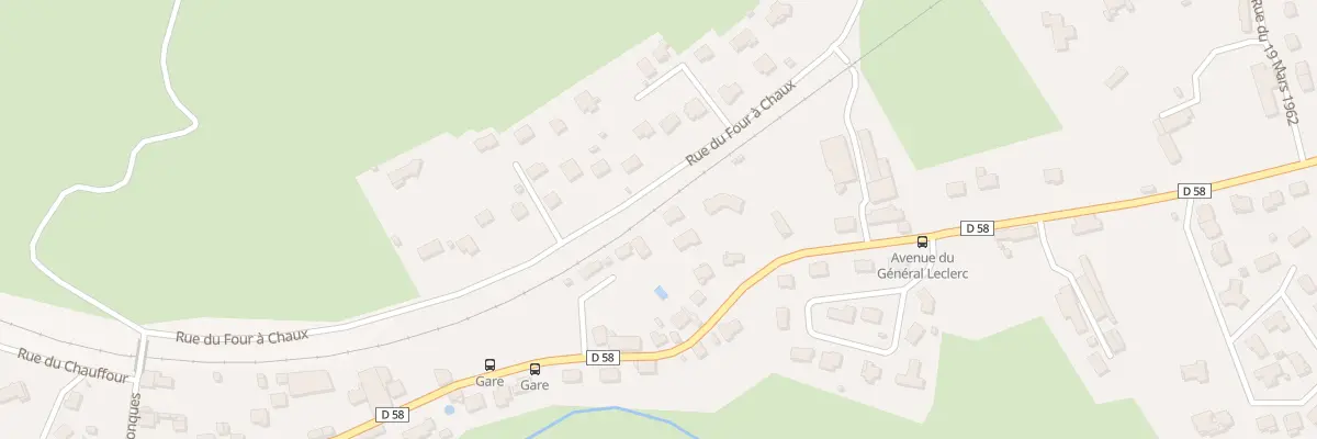 Plan du 7071 Route de la Gare à Arpajon-sur-Cère