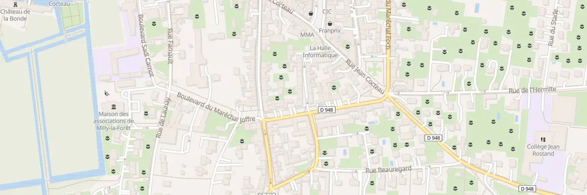 Plan du 14 Rue Saint-wulfran à Milly-la-Forêt