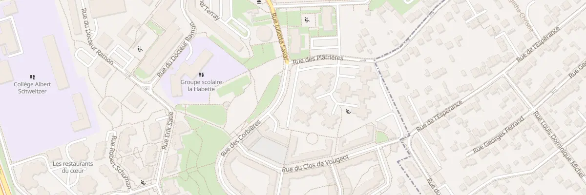 Plan du 7 Sq Jean Pierre Martinez à Créteil