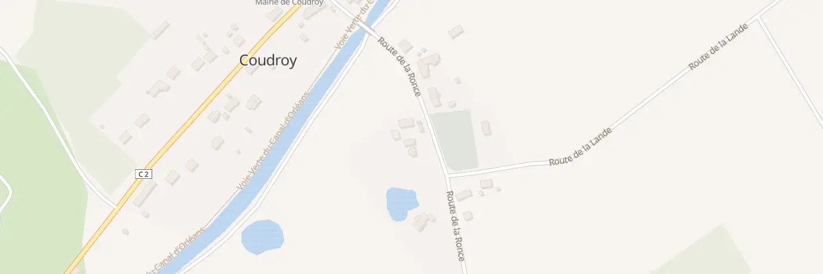 Plan du 5103 Le Bourg à Coudroy
