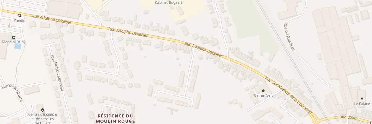 Plan du 78 Rue Adolphe Dekeiser à Lillers