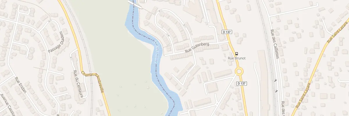 Plan du 41 Rue Gutenberg à Corbeil-Essonnes