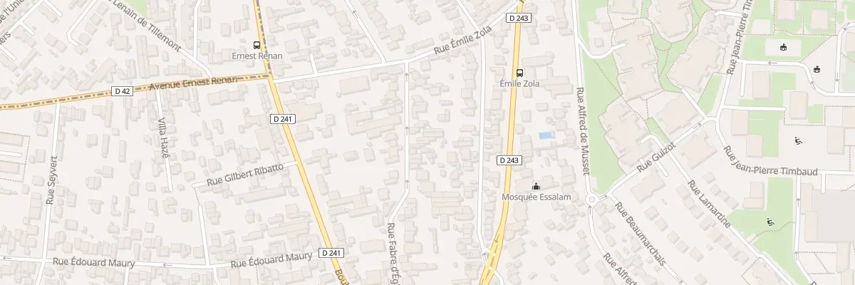 Plan du 46B Rue Fabre d’Églantine à Fontenay-sous-Bois