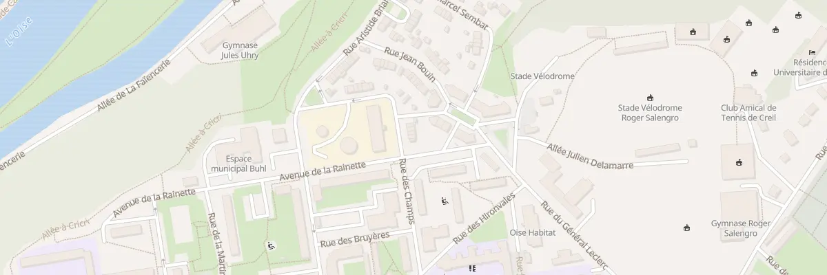 Plan du 15 Rue Buhl à Creil