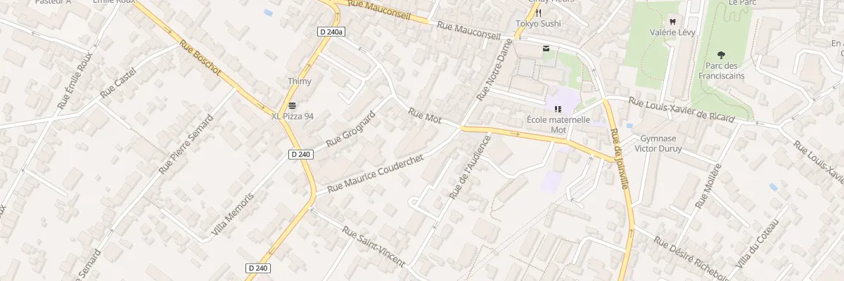 Plan du 27 Rue Mot à Fontenay-sous-Bois