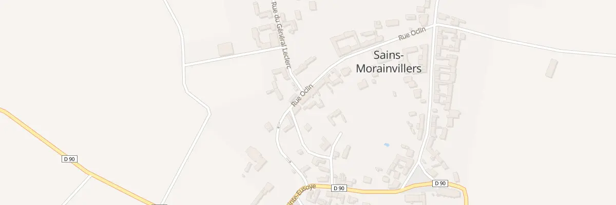 Plan du 17 Rue Oclin à Sains-Morainvillers