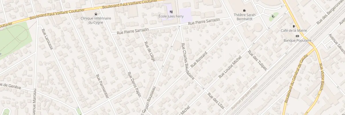 Plan du 56 Rue Jean Gaston Rousseau à Goussainville