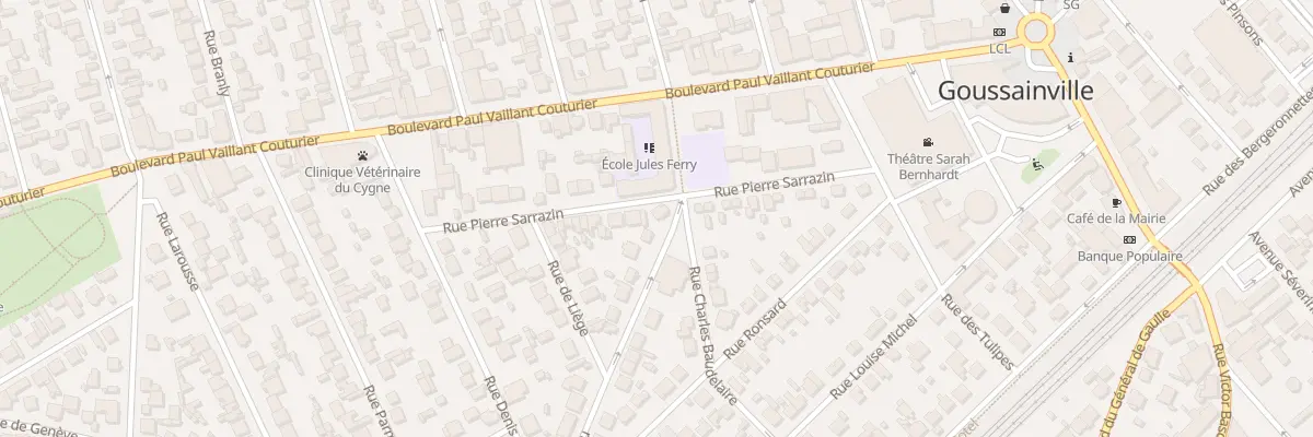 Plan du 51 Rue Jean Gaston Rousseau à Goussainville