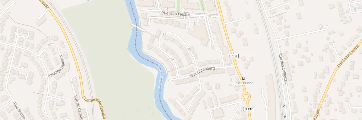 Plan du 51 Rue Didot Saint Leger à Corbeil-Essonnes