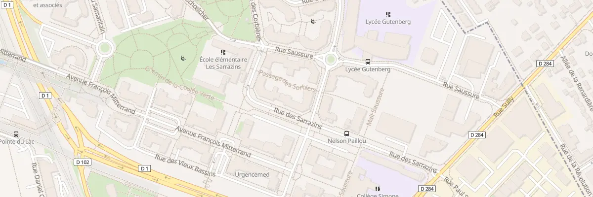 Plan du 40 Rue des Sarrazins à Créteil