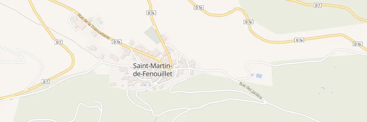 Plan du 3 Le Village à Saint-Martin-de-Fenouillet