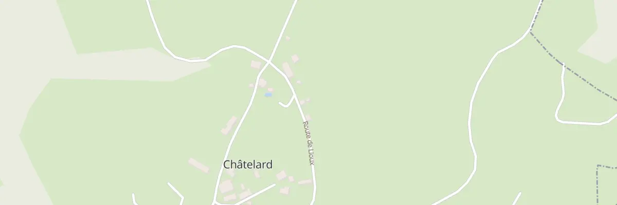 Plan du 5005 Le Bourg à Châtelard