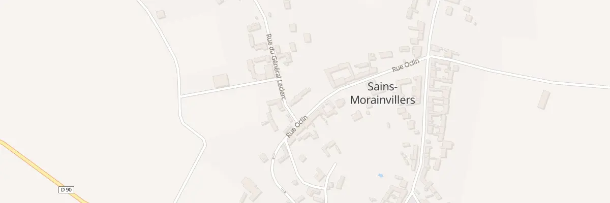 Plan du 20 Rue Oclin à Sains-Morainvillers