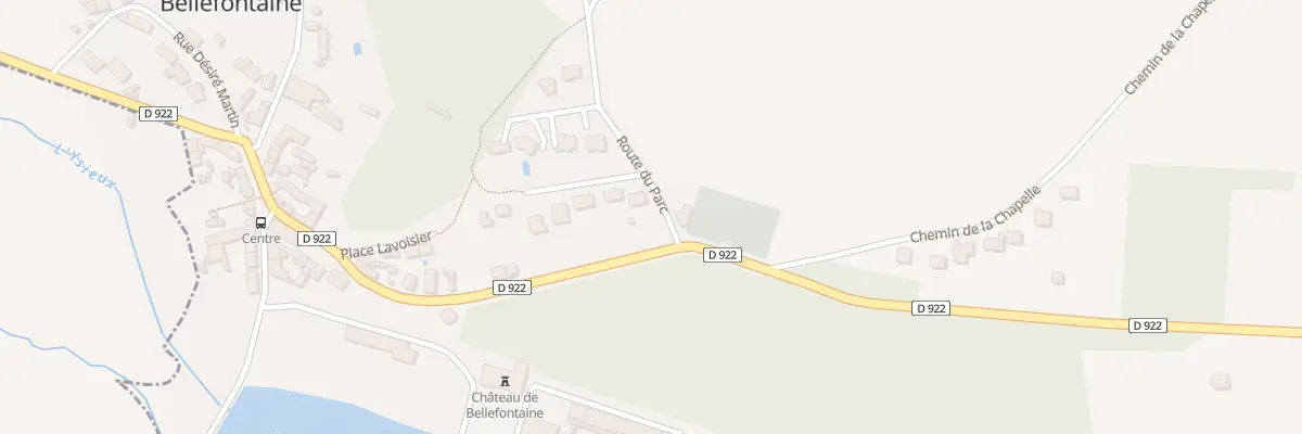 Plan du 1 All du Clos Saint Remi à Bellefontaine