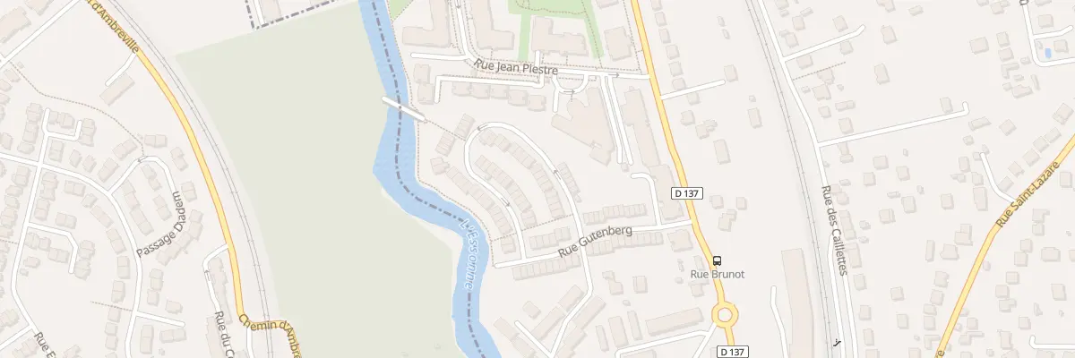 Plan du 13 Rue Didot Saint Leger à Corbeil-Essonnes