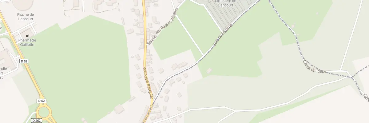 Plan du 123 Voir de Fécamp à Liancourt