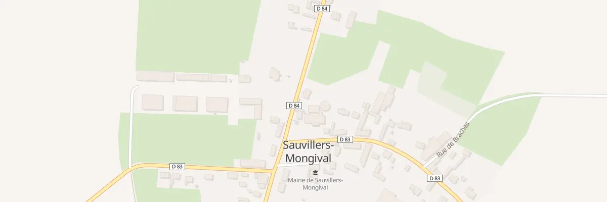 Plan du 4 Rue de Moreuil à Sauvillers-Mongival