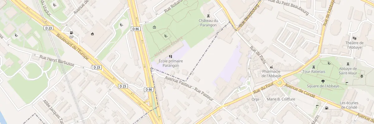 Plan du 3T Rue Pasteur à Joinville-le-Pont