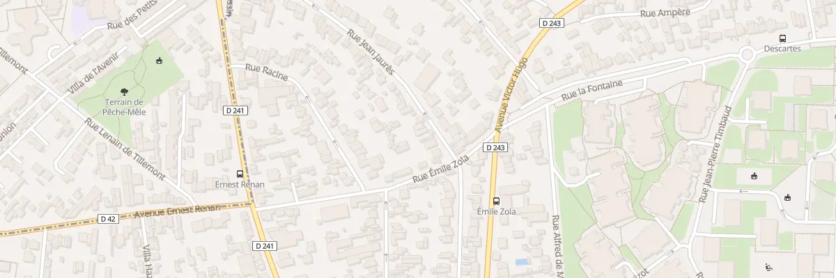 Plan du 87B Rue Jean Jaurès à Fontenay-sous-Bois