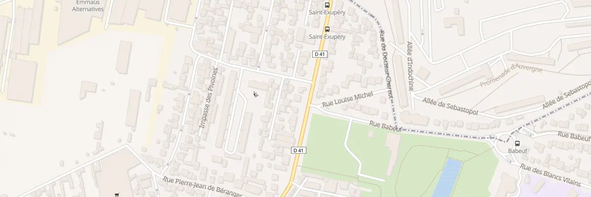 Plan du 70 Bd Théophile Sueur à Montreuil