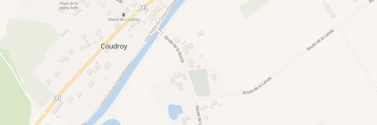 Plan du 5102 Le Bourg à Coudroy