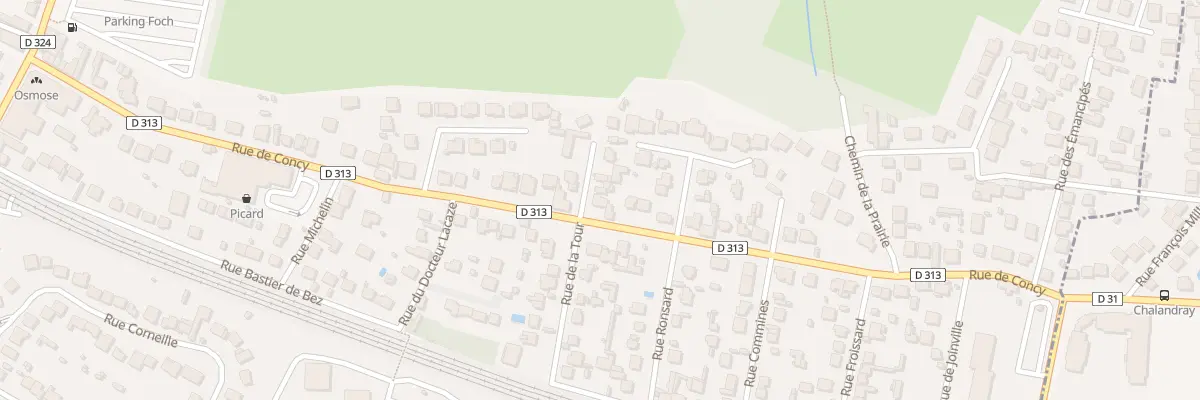 Plan du 55 Rue de Concy à Montgeron