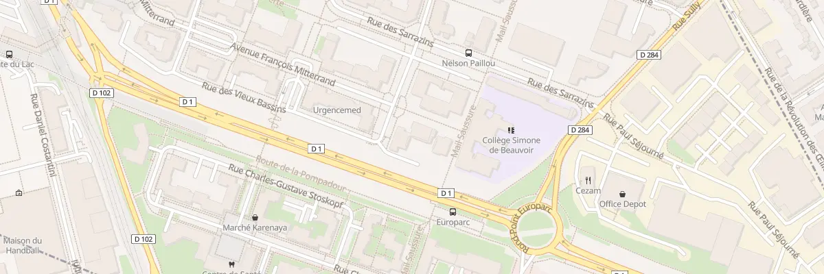 Plan du 31 Rue de Cotonou à Créteil