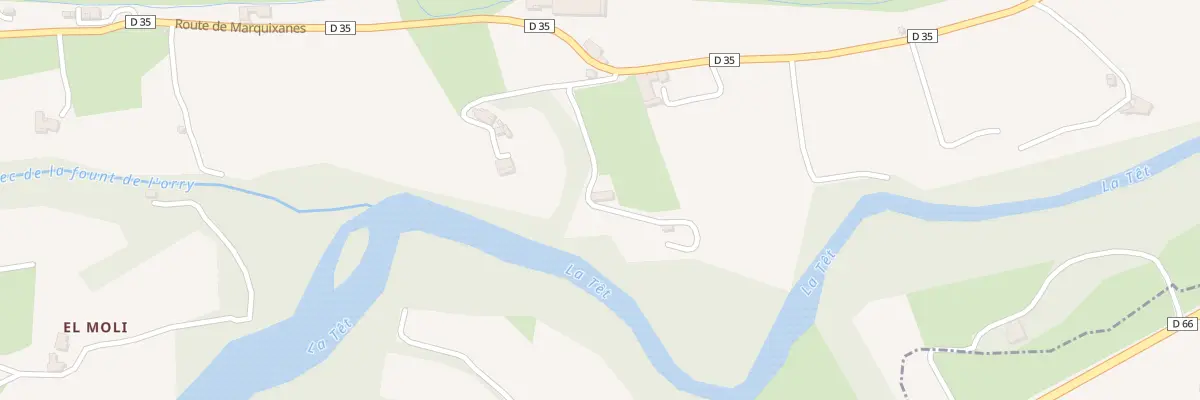 Plan du 120 Lo Vigne Sud à Eus
