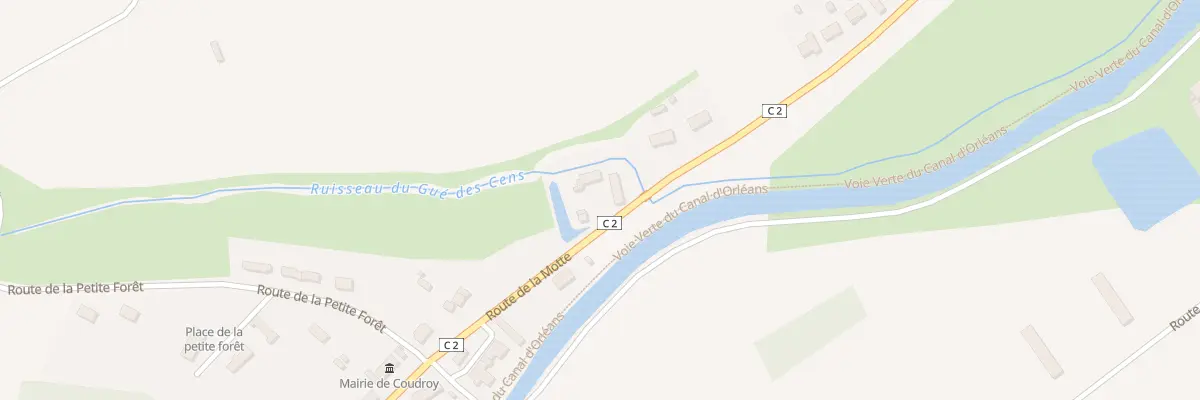 Plan du 5095 La Motte à Coudroy