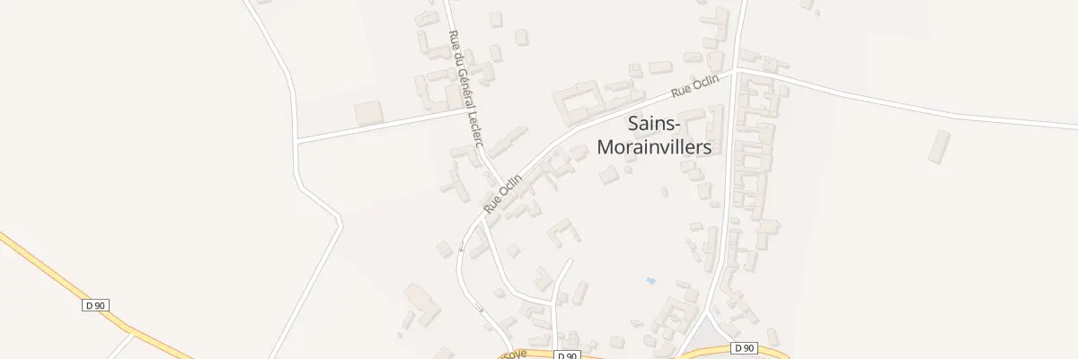 Plan du 13 Rue Oclin à Sains-Morainvillers