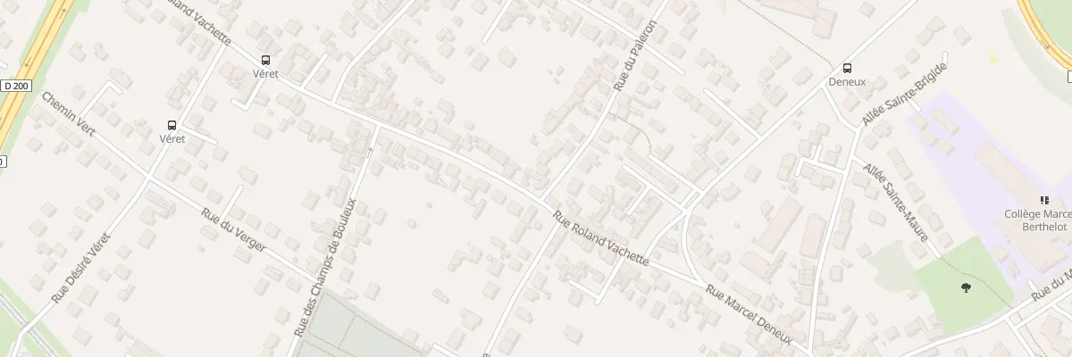 Plan du 10 Rue Roland Vachette à Nogent-sur-Oise