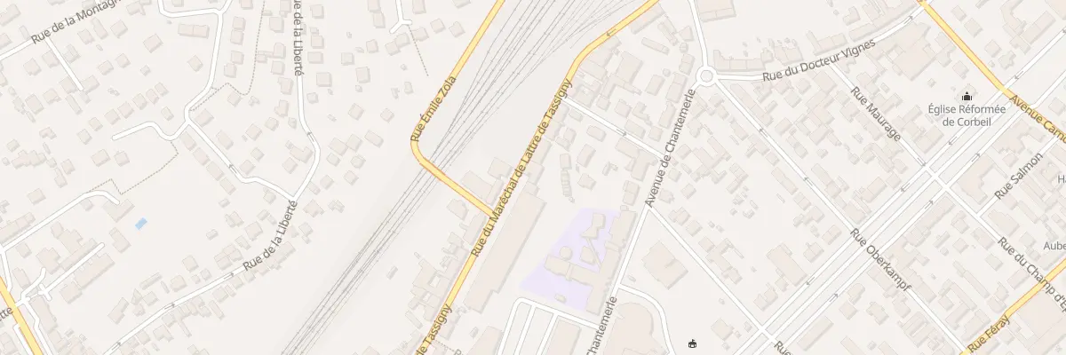 Plan du 29 Rue Mar de Lattre de Tassigny à Corbeil-Essonnes