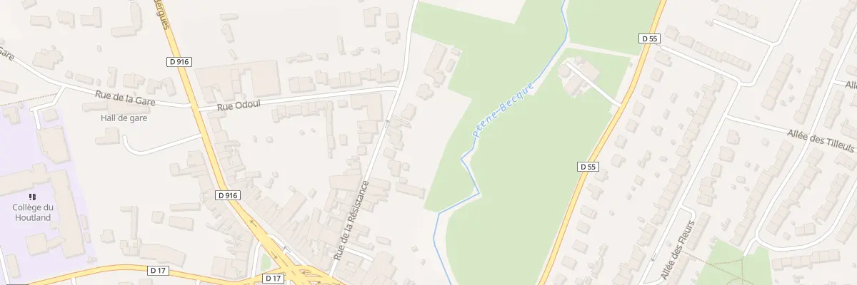 Plan du 32 Rue de la Résistance à Wormhout