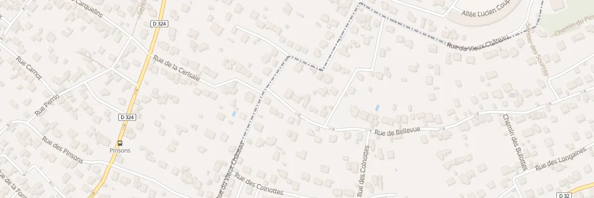 Plan du 186 Rue de Bellevue à Yerres