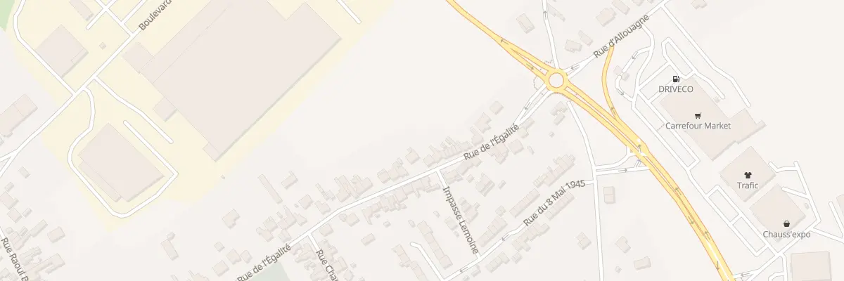 Plan du 85 Rue de l’Egalité à Auchel