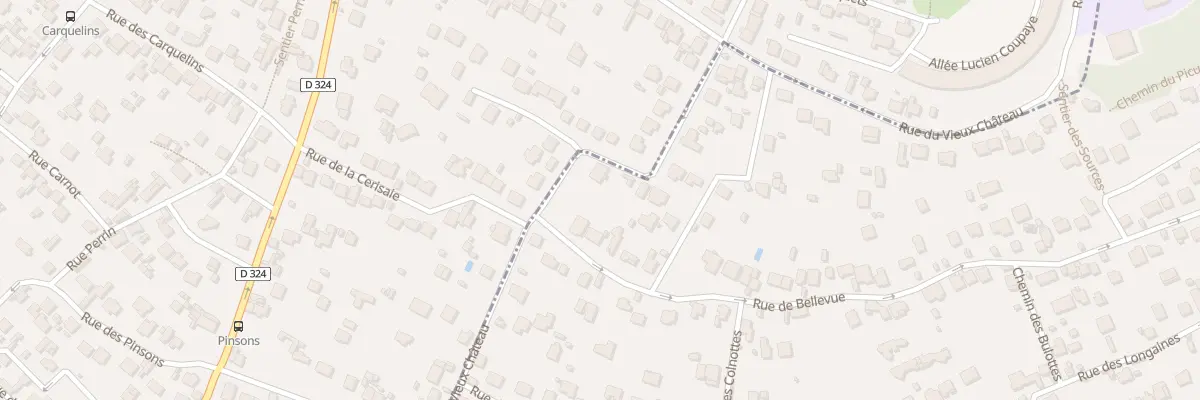 Plan du 188 Rue de Bellevue à Yerres