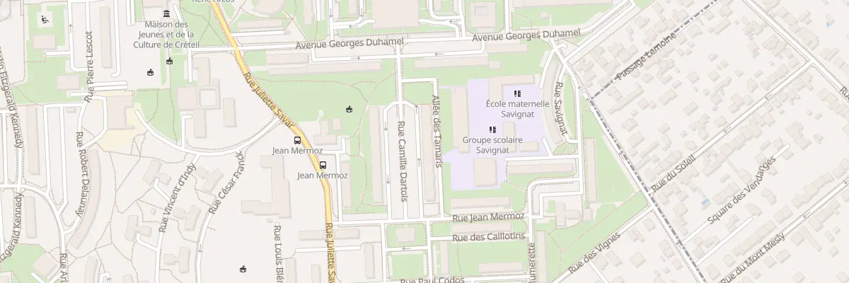 Plan du 7 Rue Camille Dartois à Créteil