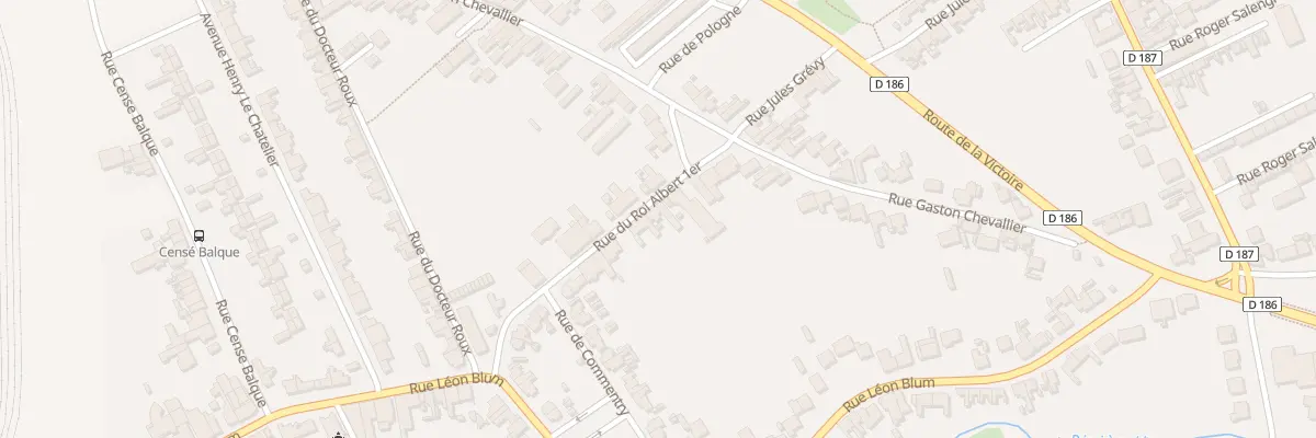 Plan du 3B Rue Albert 1er à Isbergues