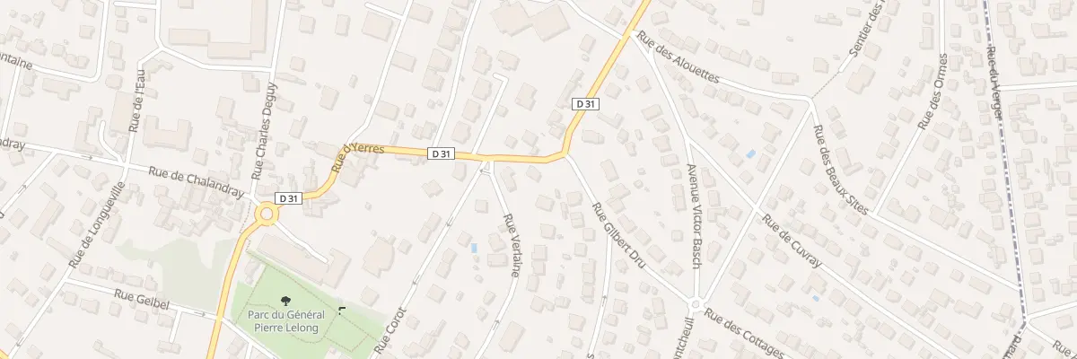Plan du 20 Rue d’Yerres à Montgeron
