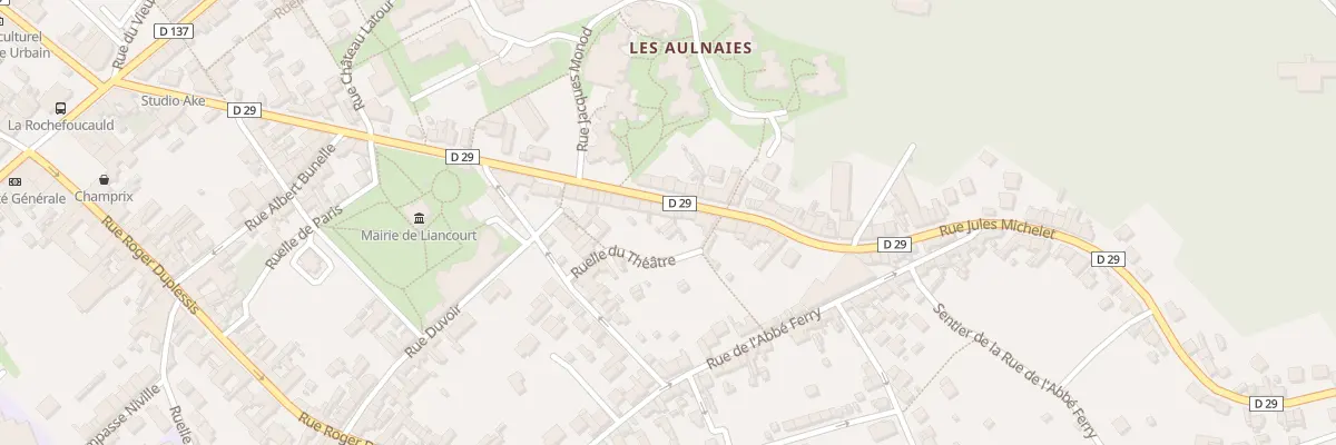 Plan du 392 Rue Jules Michelet à Liancourt