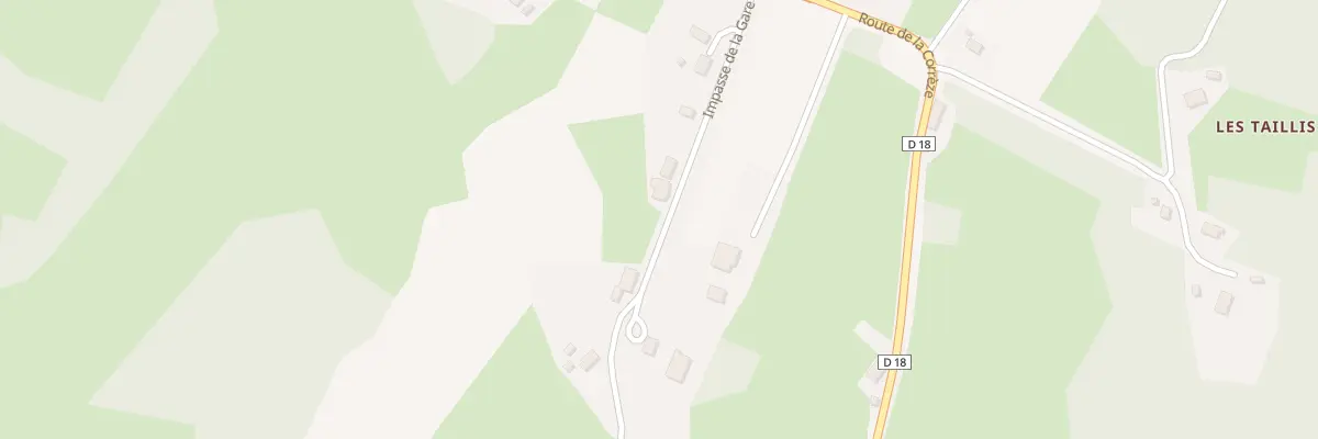 Plan du 6 Imp de la Gare - Le Mazergue à Saint-Merd-la-Breuille