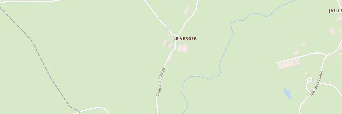 Plan du 18 Le Verger à Huriel