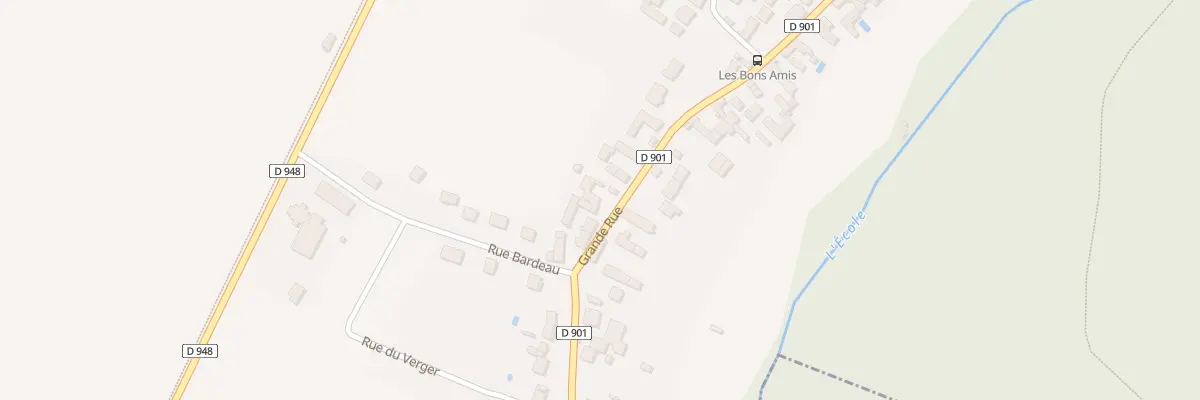 Plan du 60 Gr Grande Rue à Dannemois