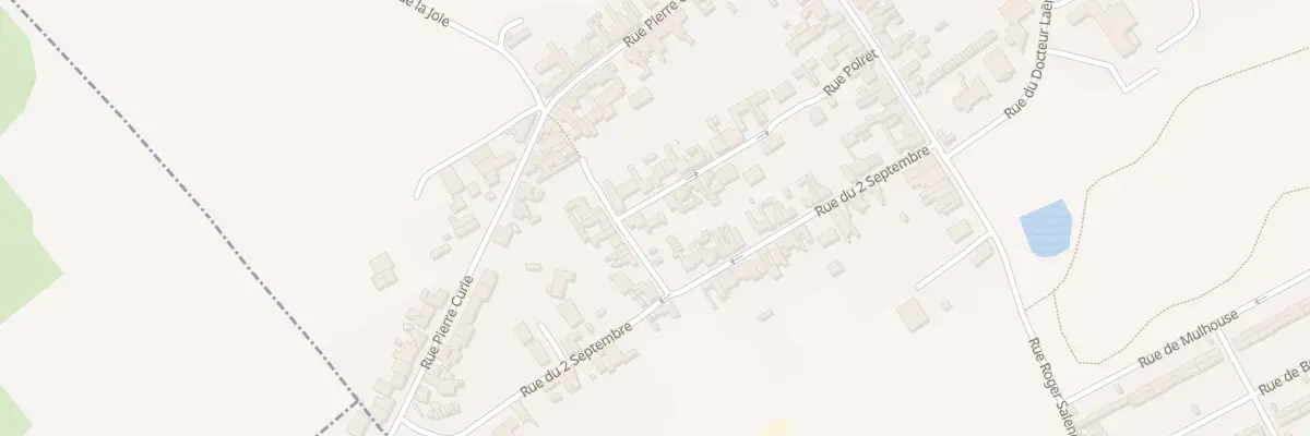 Plan du 39 Rue Poiret à Auchel