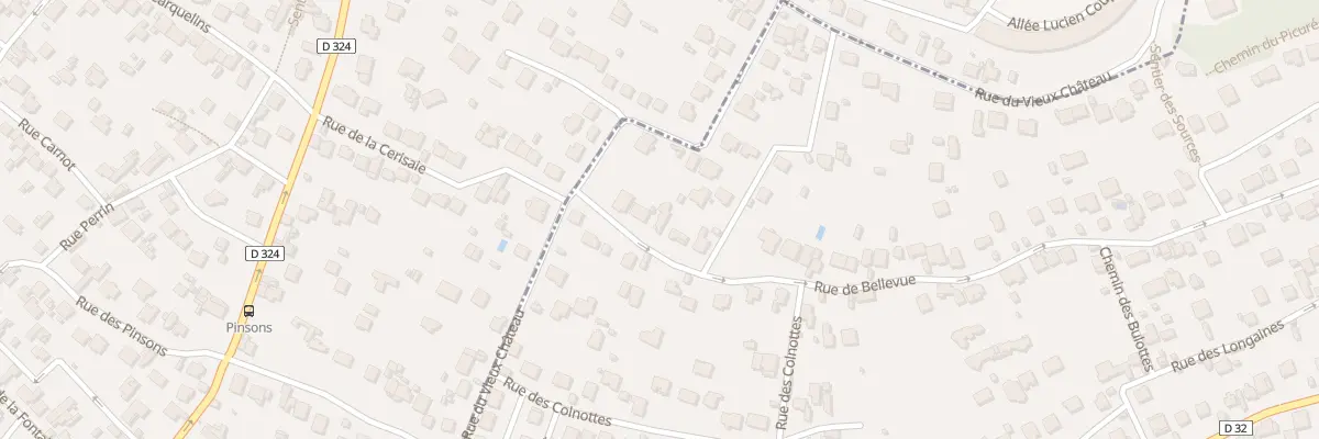 Plan du 184 Rue de Bellevue à Yerres