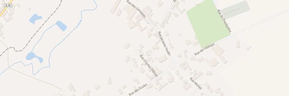 Plan du 1 Rue Charles Platrier à Thennes