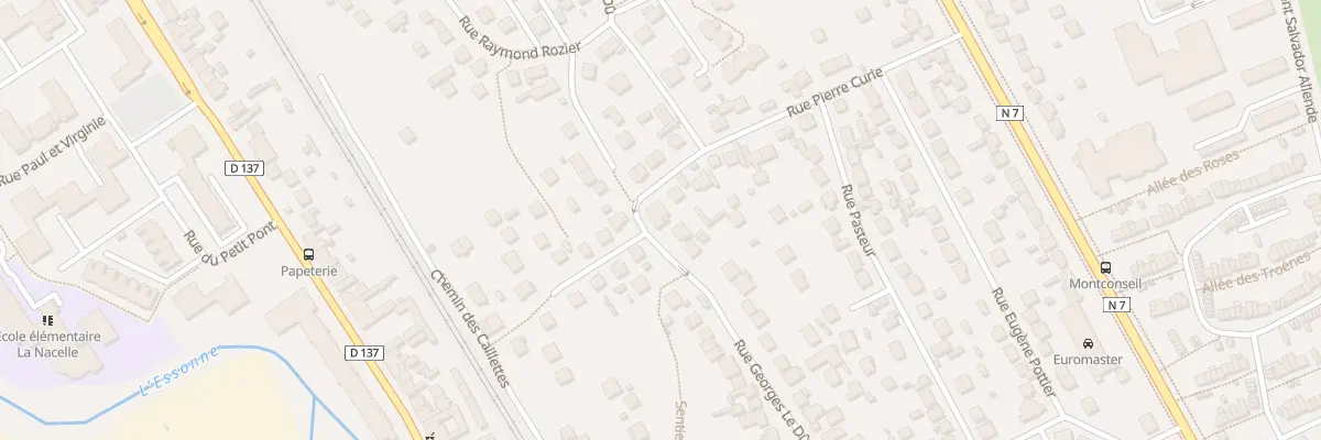 Plan du 45B Rue Georges le Dû à Corbeil-Essonnes