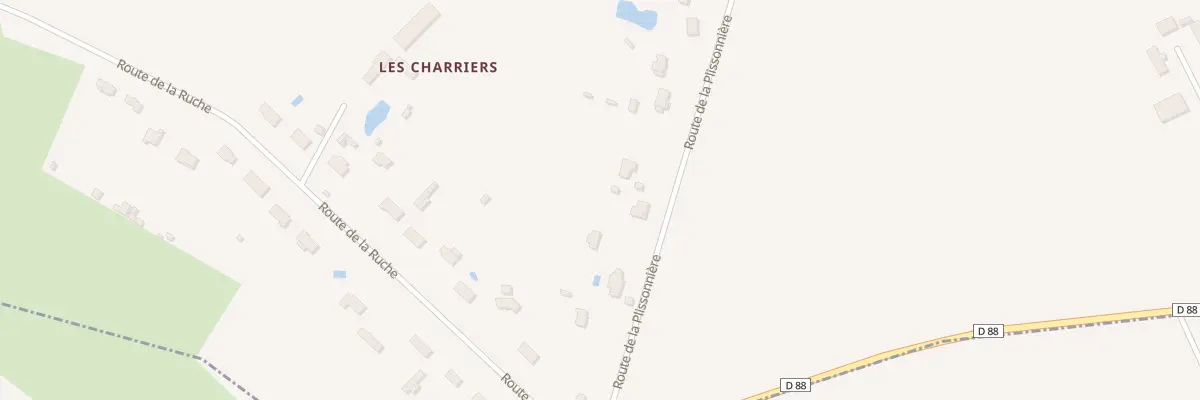 Plan du 12 Rte de la Plissonnière à Coudroy