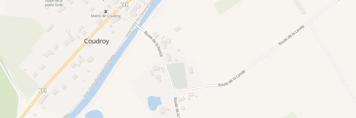 Plan du 5137 Le Bourg à Coudroy